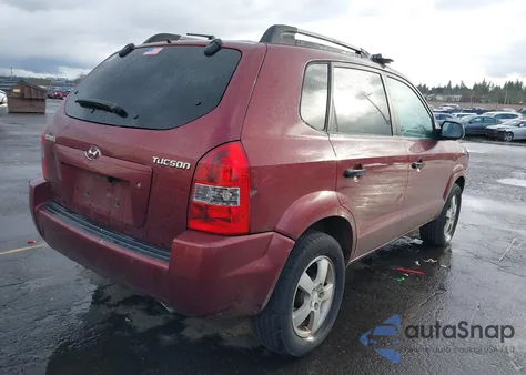 2005 Hyundai Tucson Gl из США, поврежденный, VIN KM8JM12B55U121700